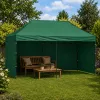 LEAN Express partytent catering bedrijfspaviljoen groen 3x6 m