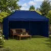 LEAN Express partytent catering bedrijfspaviljoen marineblauw 3x6 m