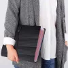 LEAN ordner organizer voor documenten, 25 vakken, A4, zwart