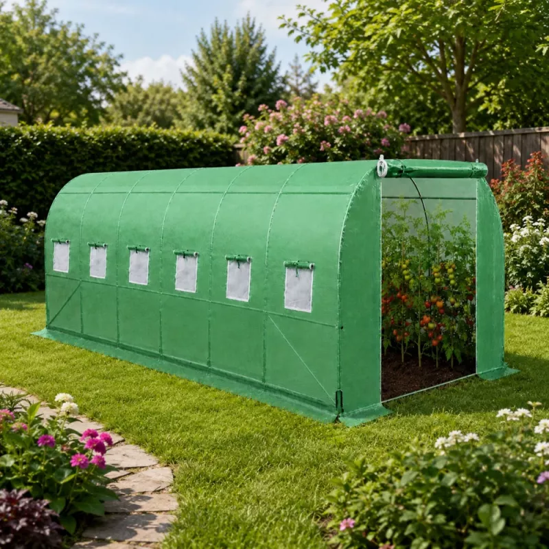 LEAN Garden folietunnel kas PRO frame 25MM 10x4x2M 40M²
