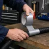LEAN Gray versterkte reparatietape Strong zilver 48mm x 15m
