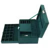 LEAN Sieradendoos met Lade en Slot, Groen Fluweel