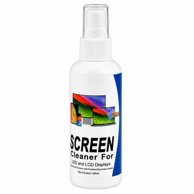 LEAN LCD LED TFT computer telefoon beeldschermreiniger 100 ml met microvezeldoek