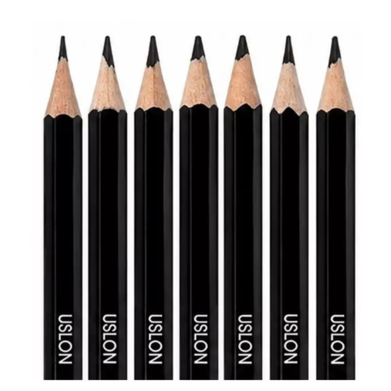 LEAN Professional set schetspotloden in metalen doos 12 stuks