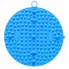 LEAN ronde acupressuur-voetmassagemat met noppen, blauw, 33 cm