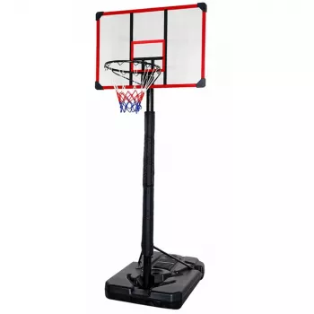 LEAN SPORT basketbalpaal mobiele verstelbare standaard 200-305cm