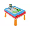 LEAN TOYS 3-in-1 magnetisch krijtbord, blauwe speeltafel