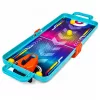 LEAN TOYS 3-in-1 mini arcade game – draagbare tafelbasketbal, flipper & bowlingkoffer (meerkleurig)