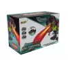 LEAN TOYS 7740 op batterijen werkende interactieve T-Rex-dinosaurus met eierleggen, neveleffect, geluids- en lichteffecten - groen