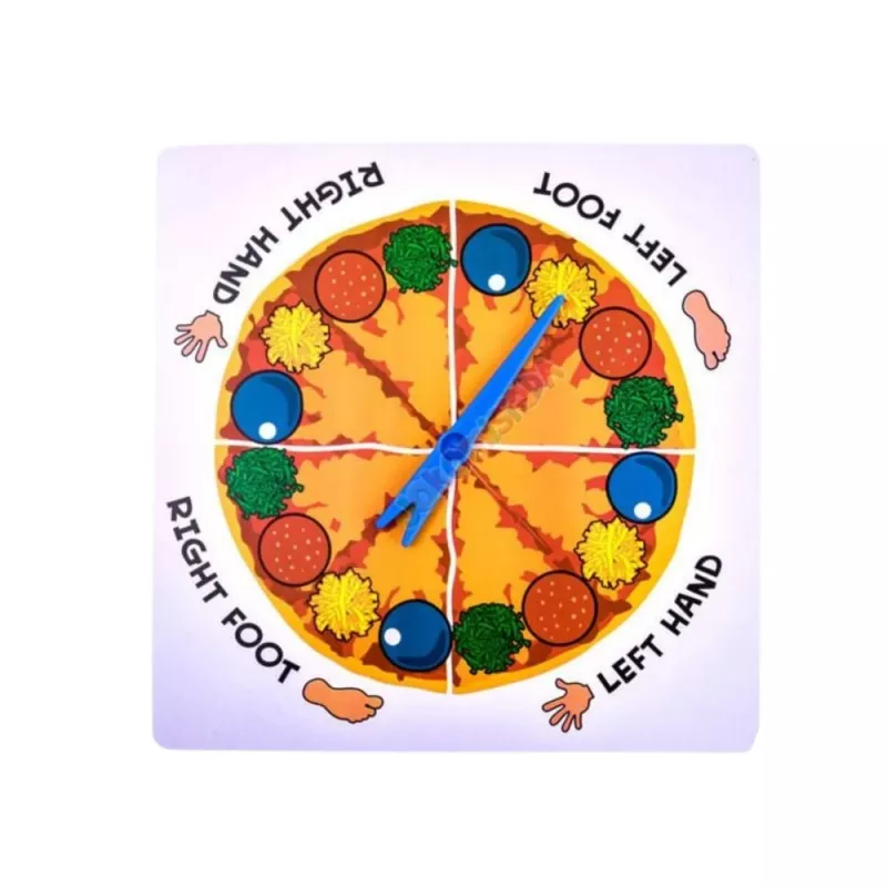 LEAN TOYS Active Family behendigheidsspel Pizza Randomizer
