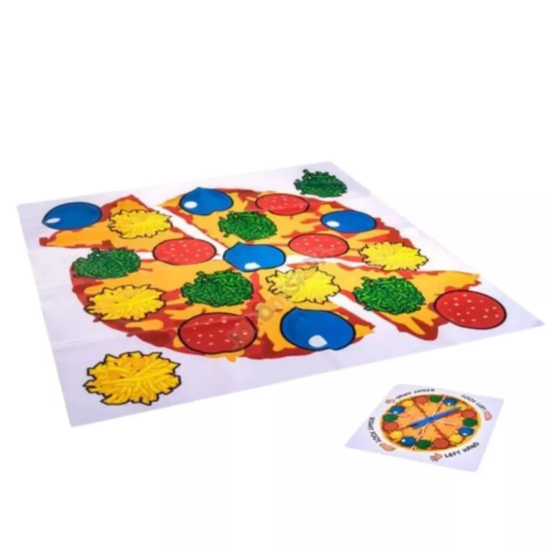 LEAN TOYS Active Family behendigheidsspel Pizza Randomizer