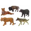 LEAN TOYS Afrikaanse bosdieren figurenset beer tijger