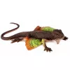 LEAN TOYS Agama Lizard webbed rubberen figuur rekbaar realistisch 13 cm