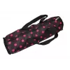 LEAN TOYS Alice zwart met roze bed voor poppen