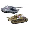 LEAN TOYS aluminium tank met wrijvingsaandrijving, diverse kleuren