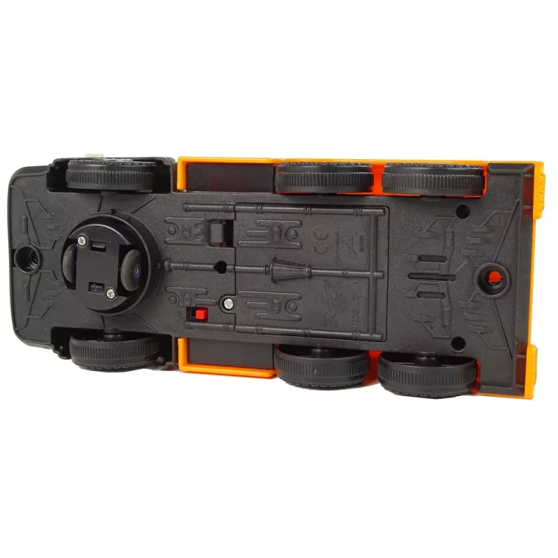 LEAN TOYS Ambulance accuauto met licht en geluid