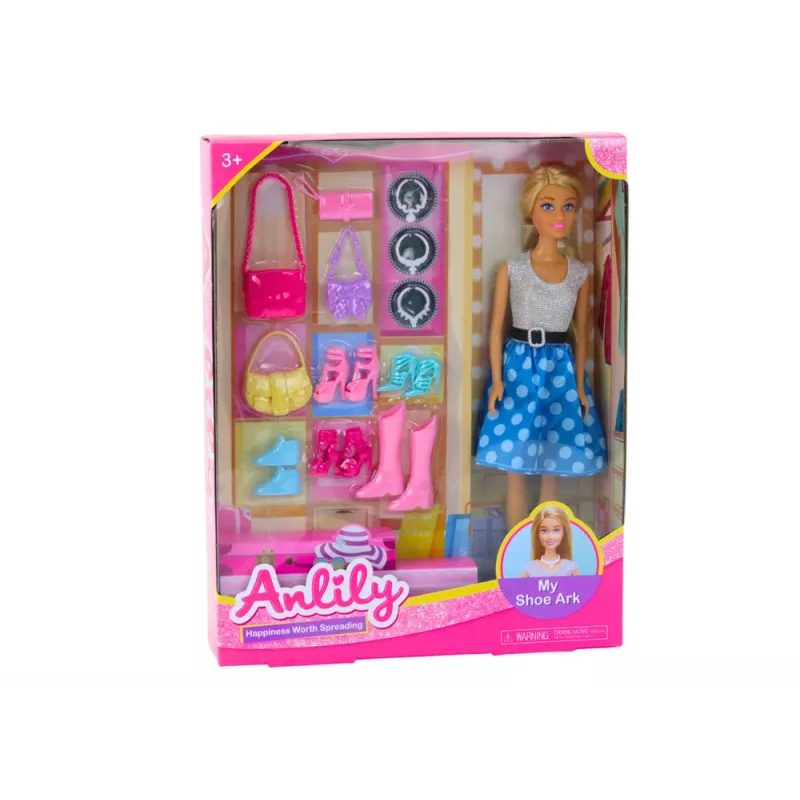 LEAN TOYS Anlily Poppenset Kleding Accessoires Extra's