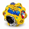 LEAN TOYS Anti-stress schuimbal met noppen om te stuiteren Kosmos 7 cm