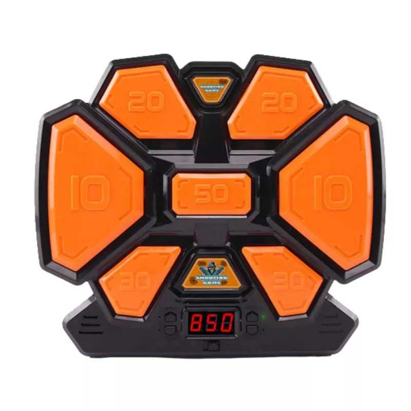 LEAN TOYS arcadespel pistool schuimpijlen elektronisch dartbord teller