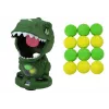 LEAN TOYS arcade game schietspel dinosaurus groen balletjespistool