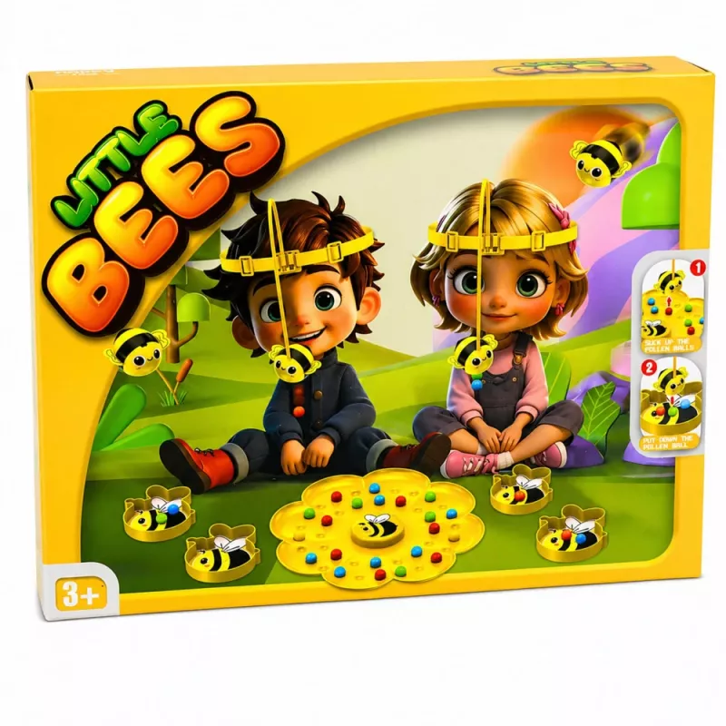 LEAN TOYS arcade feest bordspel magnetische bijen