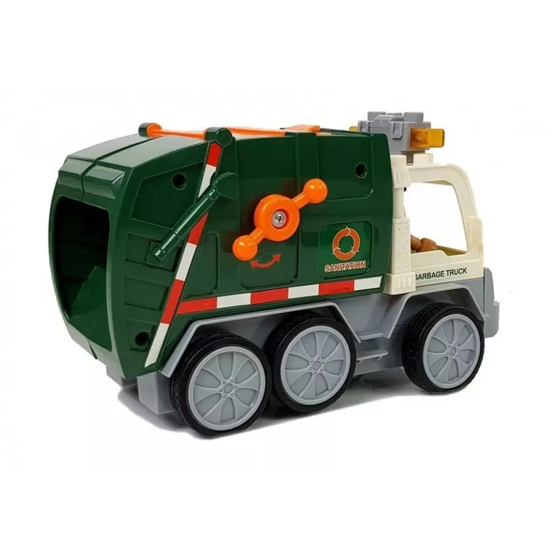 LEAN TOYS auto vuilniswagen met afstandsbediening R/C