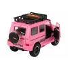 LEAN TOYS Auto off-road roze V12 turbine