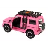 LEAN TOYS Auto off-road roze V12 turbine