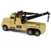 LEAN TOYS auto takelwagen pechhulp 1:10 touw bruin