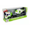 LEAN TOYS auto transporter op batterijen 1:16 met helikopter