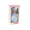 LEAN TOYS babypop 46 cm blauwe fopspeen sterrendeken