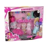 LEAN TOYS Babypop Emily Accessoires Afneembare Jurkjes