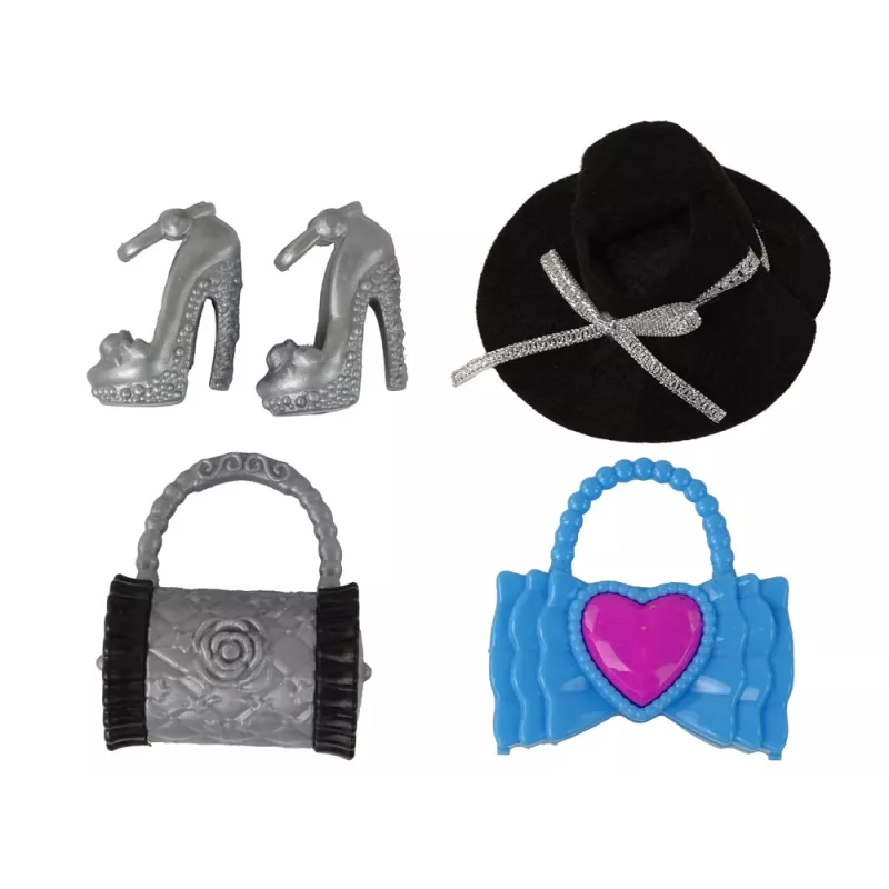 LEAN TOYS Babypop Emily Accessoires Afneembare Jurkjes