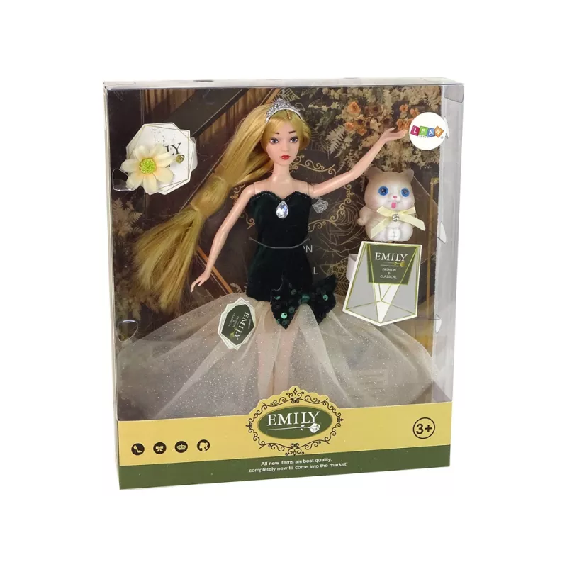 LEAN TOYS Babypop Emily Lang Haar Katje Bloem