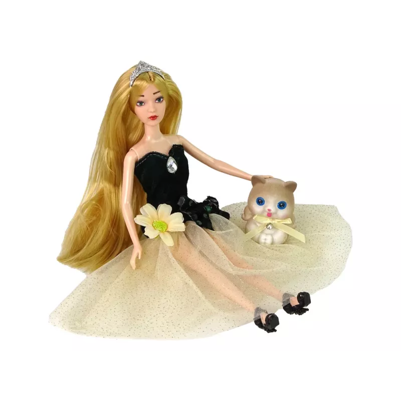 LEAN TOYS Babypop Emily Lang Haar Katje Bloem