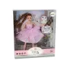 LEAN TOYS Babypop Emily Vlechtjes Kat Bloemen