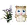 LEAN TOYS Babypop Emily Vlechtjes Kat Bloemen