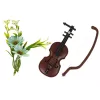 LEAN TOYS Babypop Emily Viool Bloemen