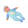 LEAN TOYS babypop geluid fopspeen slab blauwe kat pyjama