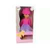 LEAN TOYS Babypop meisje bruin haar