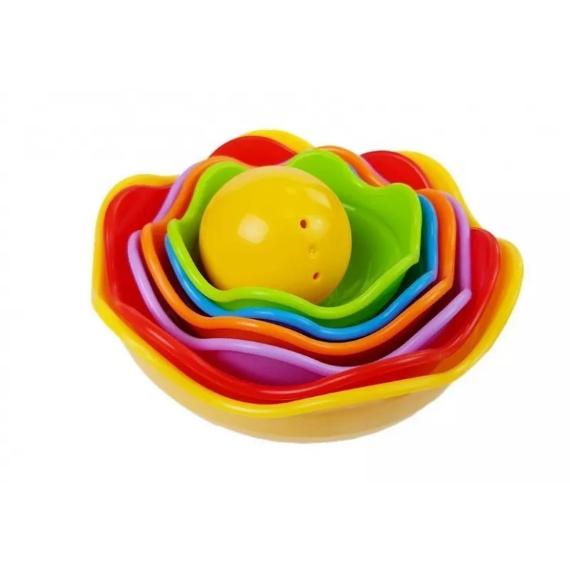 LEAN TOYS baby piramide schelpen
