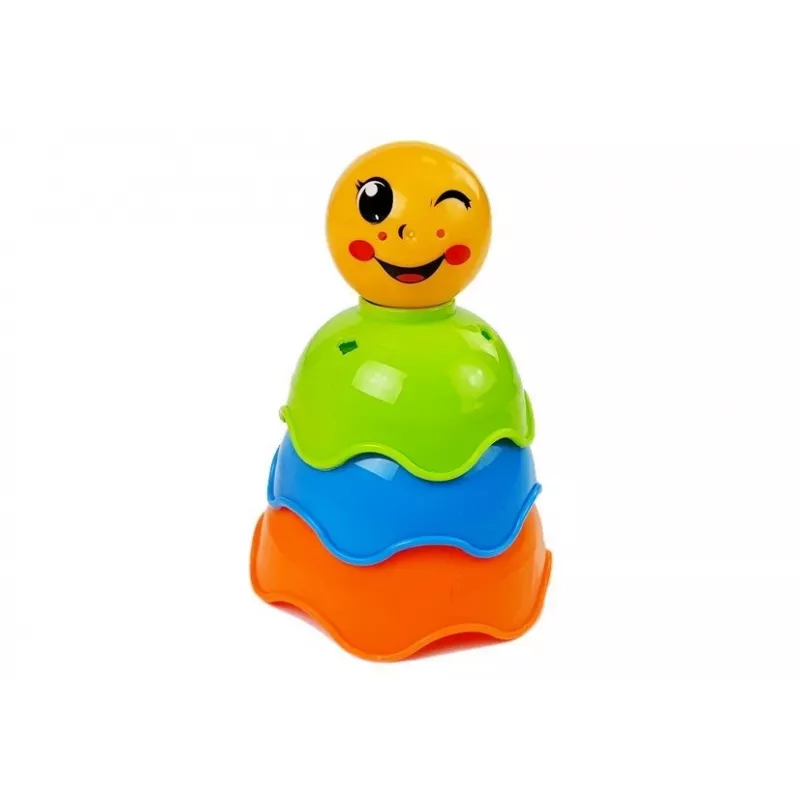 LEAN TOYS baby piramide schelpen