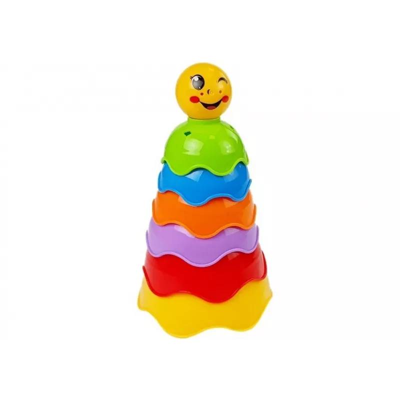 LEAN TOYS baby piramide schelpen