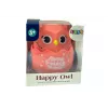 LEAN TOYS baby sensorische uil roze
