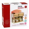 LEAN TOYS barista set koffiezetapparaat houten accessoires roze