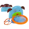 LEAN TOYS Badspeelgoed mini basketbal hond rubbervis
