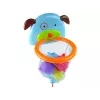 LEAN TOYS Badspeelgoed mini basketbal hond rubbervis