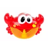 LEAN TOYS Badspeelgoed zeepbellenblaasmachine rode krab