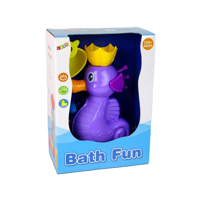 LEAN TOYS Badspeelgoed zeepaardje waterval-douche