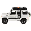 LEAN TOYS Op batterijen werkende off-road auto wit